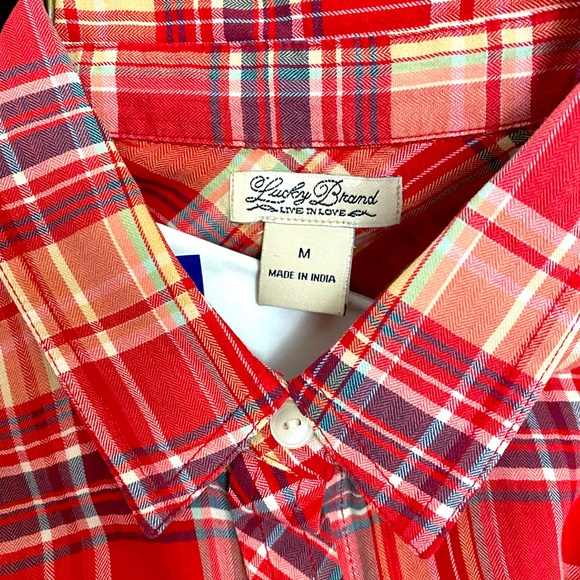 LUCKY BRAND- women’s button down blouse - Picture 4 of 4